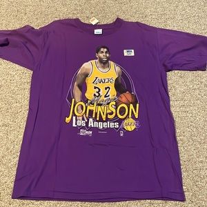 90’s Salem Sportswear Magic Johnson single stitch T, Size XL, vintage!
